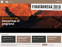 Tablet Screenshot of firatarrega.cat